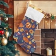 thumbnail image 1 of SKYSONIC Christmas Stocking Personalized Thanksgiving Large Candy Stocking Hanging Gift Xmas Stockings Decoration 1 PC for Family Holiday Party Ornaments Decor Fireplace, 1 of 7