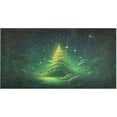 thumbnail image 1 of SKYSONIC Christmas Tree Green Kitchen Mats 20"x39" Absorbent Non Slip Runner Rug Machine Washable Kitchen Floor Mat for Home Bathroom Door, 1 of 7