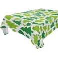 thumbnail image 1 of SKYSONIC Christmas Tree Tablecloth Waterproof Washable Polyester Square Table Cover Durable Tablecloth for Kitchen Dining Table Party Decor (54 X 72 Inch), 1 of 7