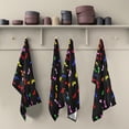 thumbnail image 1 of SKYSONIC Colorful Music Notes Kitchen Dish Towel Set,Drying Kitchen Towels Tea Towels Gift Set for Drying Cleaning Cooking Baking 6Pcs, 1 of 7