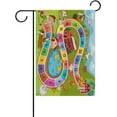 thumbnail image 1 of SKYSONIC Colourful Boardgame with Numbers Double-Sided Printed Garden House Sports Flag - 28x40in Polyester Decorative Flags for Courtyard Garden Flowerpot, 1 of 2