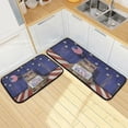 thumbnail image 1 of SKYSONIC Creative American Flag Kitchen Mats and Rugs Happy Independence Day Floor Runner Area Rug Washable Carpet Perfect for Living Room Bedroom Entryway,19.7"x27.6"+19.7"x47.2", 1 of 7