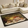 thumbnail image 1 of SKYSONIC Cristmas Gingerbread Houses Area Rug,72x48in Non-Slip Floor Carpet Comfort Floor Mats Decor for Indoor Living Dining Room and Bedroom Area, 1 of 7