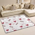 thumbnail image 1 of SKYSONIC Cute Dachshund Balloon Non-Slip Area Rug, for Valentines Day Floor Carpet Comfort Floor Mats Decor for Indoor Front Porch,Living Room, Bedroom,Kitchen,72"x48", 1 of 5