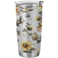thumbnail image 1 of SKYSONIC Cute Gnomes Tumbler Stainless Steel Double Wall Vacuum Reusable Insulated Mug with Straw and Built-in Coaste for Cold and Hot Beverages, 12oz, 1 of 7