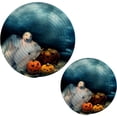 thumbnail image 1 of SKYSONIC Cute Pumpkins Monster Pot Holders Trivets, 2 Pcs Heat Resistant Trivets,Halloween Night Cotton Thread Weave Mats for Hot Pads Pans Pot Bowl Teapot for Kitchen Decor, 1 of 7