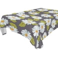 thumbnail image 1 of SKYSONIC Daisy Flower Tablecloth Waterproof Washable Polyester Square Table Cover Durable Tablecloth for Kitchen Dining Table Party Decor (54 X 54 Inch), 1 of 7