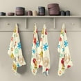 thumbnail image 1 of SKYSONIC Design Bells Kitchen Dish Towel Set,Drying Kitchen Towels Tea Towels Gift Set for Drying Cleaning Cooking Baking 4Pcs, 1 of 7