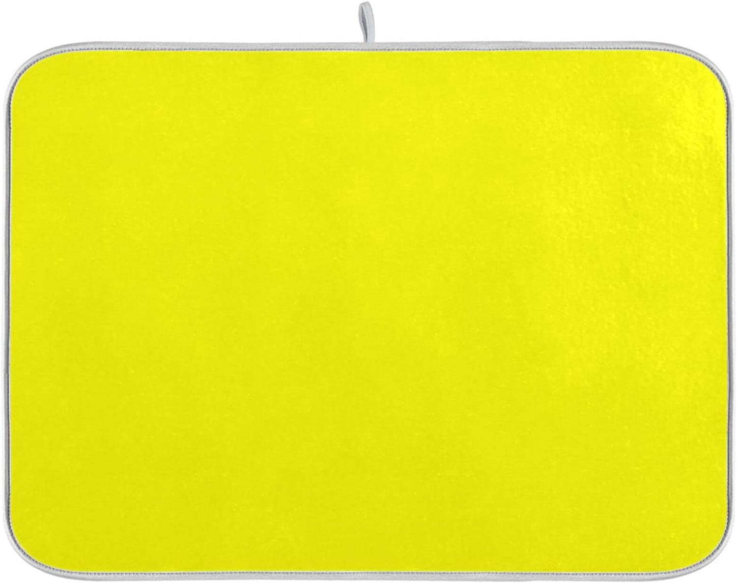 SKYSONIC Dish Drying Mat Yellow Absorbent Dish Drainer Kitchen Counter ...