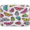 thumbnail image 1 of SKYSONIC Dish Drying Mat for Kitchen Counter Butterflies Pink Yellow Eco Friendly Drying Mat - Easy to Clean Heat Resistant Dish Mat - 18x24, 1 of 6