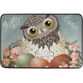 thumbnail image 1 of SKYSONIC Doormat Happy Easter Pattern Lightweight Non Slip Indoor Outdoor Entryway Rugs Floor Mat for Bathroom Kitchen Entrance 23.6 x 15.7 inches, 1 of 5