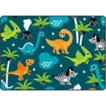 thumbnail image 1 of SKYSONIC Doormat Palm Tree Dinosaurs Lightweight Non Slip Indoor Outdoor Entryway Rugs Floor Mat for Bathroom Kitchen Entrance 31x20in, 1 of 6