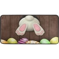 thumbnail image 1 of SKYSONIC Easter Bunny Eggs Kitchen Rug Non-Slip Bath Rug Doormats Anti Fatigue Runner Comfort Floor Mat 39 x 20 Inch, 1 of 7