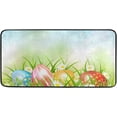 thumbnail image 1 of SKYSONIC Easter Bunny Eggs Kitchen Rug Non-Slip Bath Rug Doormats Anti Fatigue Runner Comfort Floor Mat 39 x 20 Inch, 1 of 7