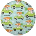 thumbnail image 1 of SKYSONIC Easter Bunny Eggs Round Placemats for Dining Table Non-Slip Heat-Resistant Polyester Table Mats Set of 1 Washable Table Mats for Kitchen Dining Table Decoration, 1 of 7