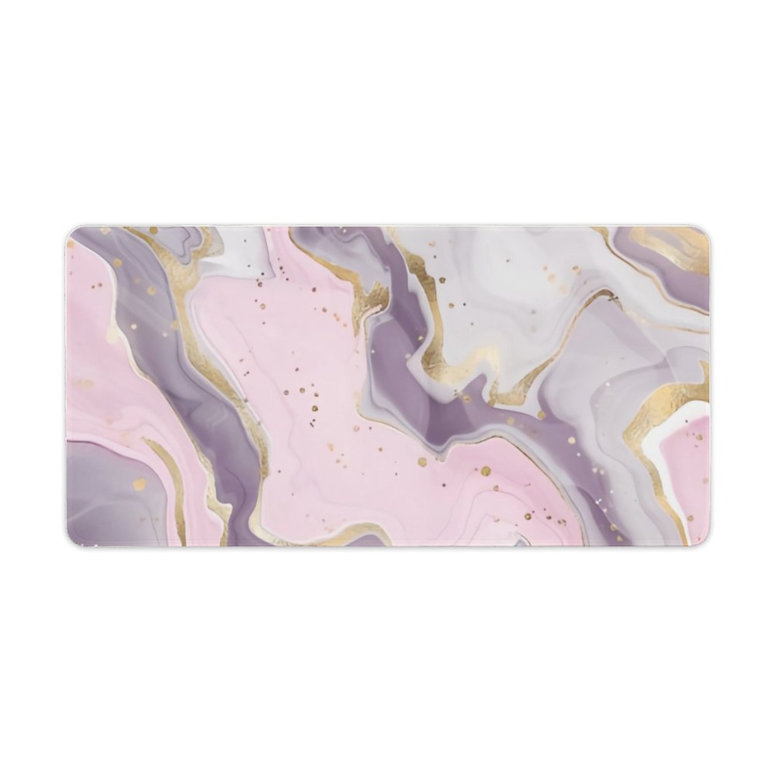 SKYSONIC Extended Large Gaming Mouse Pad, Gradient Pastel Pink Rose