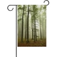 thumbnail image 1 of SKYSONIC Forest Inside Double-Sided Printed Garden House Sports Flag - 28x40in Polyester Decorative Flags for Courtyard Garden Flowerpot, 1 of 2