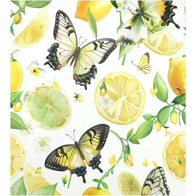 SKYSONIC Fresh Lemon Dishwasher Cover 20x26in,Reuseable