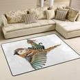 thumbnail image 1 of SKYSONIC Funny Journey Cat Bird Area Rug 72x48in Cute Non-Slip Floor Carpet for Indoor Living Dining Room and Bedroom Area, 1 of 7
