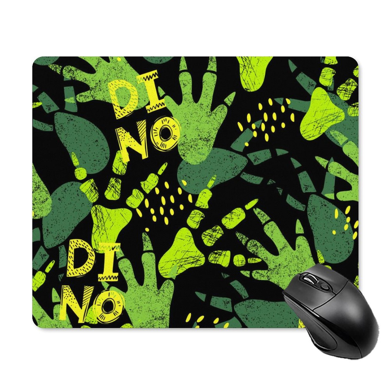 SKYSONIC Gaming Mouse Pad for Office Home, Dinosaur Footprint Tracks