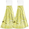 thumbnail image 1 of SKYSONIC Hanging Kitchen Towel 12 x 17 Inch Fruit Lemon Slices Towel Set 2 Pieces of Dry Towels for Kitchen, Bathroom, Laundry Room Table, 1 of 7