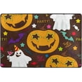 thumbnail image 1 of SKYSONIC Having Fun Halloween Pumpkin Lightweight Carpet Mats Area Soft Rugs Floor Mat Doormat Decoration for Rooms Entrance 36x24 inches, 1 of 6