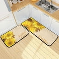thumbnail image 1 of SKYSONIC Hello Fall Sunflower Kitchen Rugs 2 Pieces, Yellow Flower Floor Mat Room Area Rug Washable Carpet Perfect for Living Room Bedroom Entryway, 1 of 7