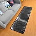 thumbnail image 1 of SKYSONIC Highland Cow Runner Rug, 2' x 6' Non Slip with Rubber Backing Black Bull Washable Soft Area Rug Carpet Entryway Rug Runner for Hallway Bedroom Kitchen Decor, 1 of 6