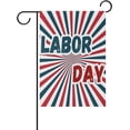 thumbnail image 1 of SKYSONIC Labor Day Poster Double-Sided Printed Garden House Sports Flag-28x40(in)-Polyester Decorative Flags for Courtyard Garden Flowerpot, 1 of 6