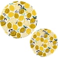thumbnail image 1 of SKYSONIC Lemon Trivets Set of 2 Kitchen Decoration Pot Holders Set Heat Resistant Pot Holders Set for Hot Dishes/Pot/Bowl/Teapot/Hot Pot Holders, 1 of 7