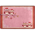 thumbnail image 1 of SKYSONIC Lightweight Carpet Mats Area Soft Rugs Floor Mat Rug Decoration for Kids Room Living Room Bedroom 72 x 48 inches Christmas Owl, 1 of 6