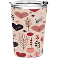 thumbnail image 1 of SKYSONIC Love Pattern 12 oz Tumbler Stainless Steel Vacuum Insulated Travel Tumbler with Straw and Lid, Durable Coffee Mug Drinking Cup, 1 of 7