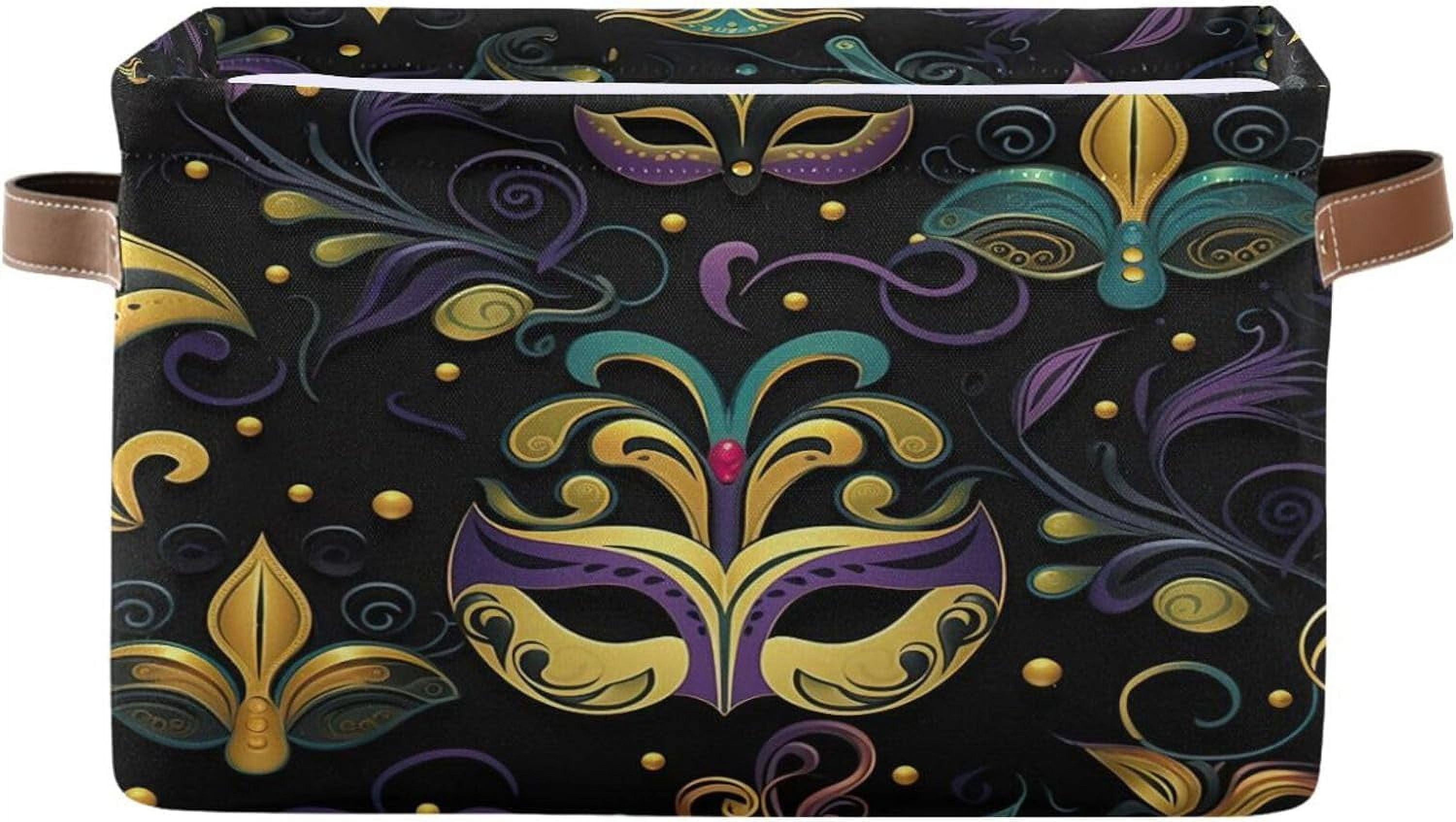 carnival mardi gras laundry room