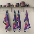 thumbnail image 1 of SKYSONIC Mardi Gras Kitchen Towel Set of 4, Super Soft Absorbent Hand Towel Tea Towel Tableware Cleaning Rag for Kitchen, Home, Hotel, Beach, Bathroom, Gym, 1 of 7