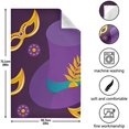 thumbnail image 1 of SKYSONIC Mardi Gras Kitchen Towel Set of 4, Super Soft Absorbent Hand Towel Tea Towel Tableware Cleaning Rag for Kitchen, Home, Hotel, Beach, Bathroom, Gym, 1 of 7