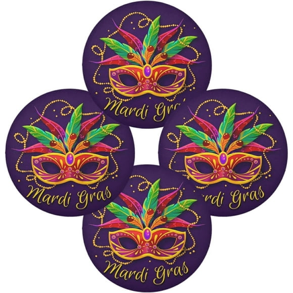 mardi gras table mats