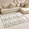 thumbnail image 1 of SKYSONIC Merry Christmas Nutcracker Non-Slip Area Rug, Cute Xmas Star Floor Carpet Comfort Floor Mats Decor for Indoor Front Porch Living Room Bedroom Kitchen, 36"x24", 1 of 5