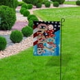 thumbnail image 1 of SKYSONIC Merry Christmas on Wood Double Side Print Garden House Sports Flag 28x40 in Polyester Decorative Flag Banner for Outside House Flowerpot, 1 of 7