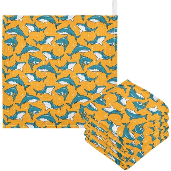 SKYSONIC {Name) Baby Muslin Washcloths Face Towel, 3 PCS(Tags) Burp Cloths Cotton Wipes Infant Wash Cloth for Newborn Boys Girls 12"x12"