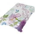 thumbnail image 1 of SKYSONIC Outdoor & Indoor Rectangle Tablecloth,Beautiful Flowers Dinner Table Cover for Patio, Picnic, Holiday Party 54x72In, 1 of 7