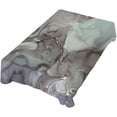 thumbnail image 1 of SKYSONIC Outdoor & Indoor Rectangle Tablecloth, Natural Luxury Abstract Fluid Art Painting (2) Dinner Table Cover for Patio, Picnic, Holiday Party 60x90In, 1 of 7