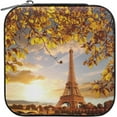 thumbnail image 1 of SKYSONIC Paris Eiffel Leather Jewelry Box,Portable Mini Jewelry Case Traveling Jewelry Organizer for Rings Necklaces Bracelets Earrings, 1 of 7