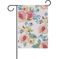 thumbnail image 1 of SKYSONIC Roses Flowers Double-Sided Printed Garden House Sports Flag-28x40(in)-Polyester Decorative Flags for Courtyard Garden Flowerpot, 1 of 6