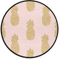 thumbnail image 1 of SKYSONIC Round Area Rug Chair Couch Cover Area Rug for Bedroom Floor Sofa Living Room Non-Slip Home Decor 3 x 3 Feet, 1 of 5