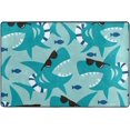 thumbnail image 1 of SKYSONIC Seamless Shark Pattern Lightweight Carpet Mats Area Soft Rugs Floor Mat Rug Decoration for Kids Room Living Room Bedroom 72 x 48 inches, 1 of 6
