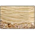 thumbnail image 1 of SKYSONIC Seashells on Sand Lightweight Carpet Mats Area Soft Rugs Floor Mat Doormat Decoration for Rooms Entrance 36x24 inches, 1 of 6