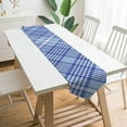 thumbnail image 1 of SKYSONIC Table Cloth Runner Checkered Texture Stripes Table Runners 13x70in for Kitchen Dinner Table Party Holidays, 1 of 3