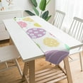 thumbnail image 1 of SKYSONIC Table Cloth Runner Colored Easter Eggs Dots Table Runners 13x70in for Kitchen Dinner Table Party Holidays, 1 of 3
