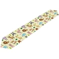 thumbnail image 1 of SKYSONIC Table Cloth Runner Woodland Animals Washable Table Runner for Holiday Home Wedding Table Top Decoration 13x90 Inches, 1 of 5