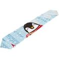 thumbnail image 1 of SKYSONIC Table Runner Cute Winter Penguin Washable Table Cloth Runner for Holiday Home Wedding Table Top Decoration 13x90 Inches, 1 of 5